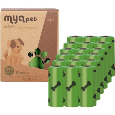 Hundeaffaldsposer Refill ruller med håndtag